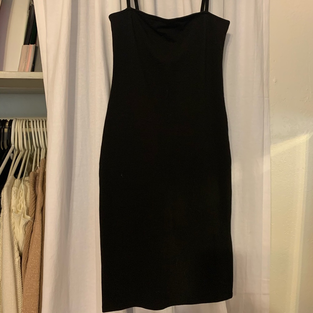 Basic Black Tank Dress💕